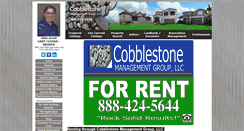 Desktop Screenshot of cobblestone-management.com