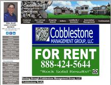 Tablet Screenshot of cobblestone-management.com